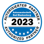 Qualitätssiegel 2023 für autorisierte Vertriebspartner der Antennentechnik Bad Blankenburg (ATTB)