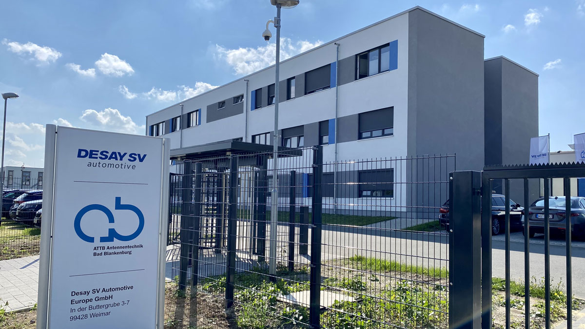 Hauptsitz der Antennentechnik Bad Blankenburg (ATTB) in Weimar